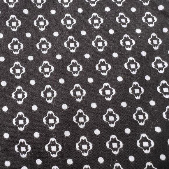 CHICO’S women's size 1 (S 8) shorts, black with white geometric print - Picture 4 of 8